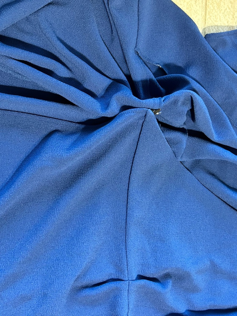 bobeau Cobalt Blue Wrap Midi Dress - Picture 7 of 8